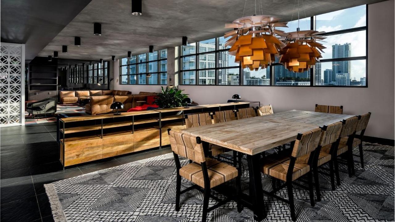 Sentral Studio Apt With Den In Wynwood Маямі Екстер'єр фото